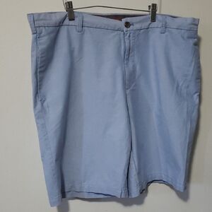 Izod Blue Flat Front Shorts